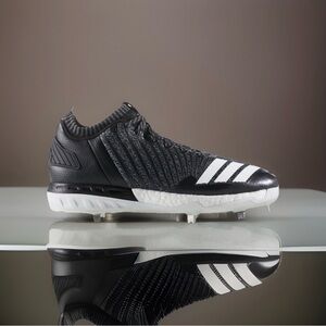 Adidas Boost Icon 3 Baseball Cleats Blk/Wht Men’s SZ 11.5 D Width New W/Out Box